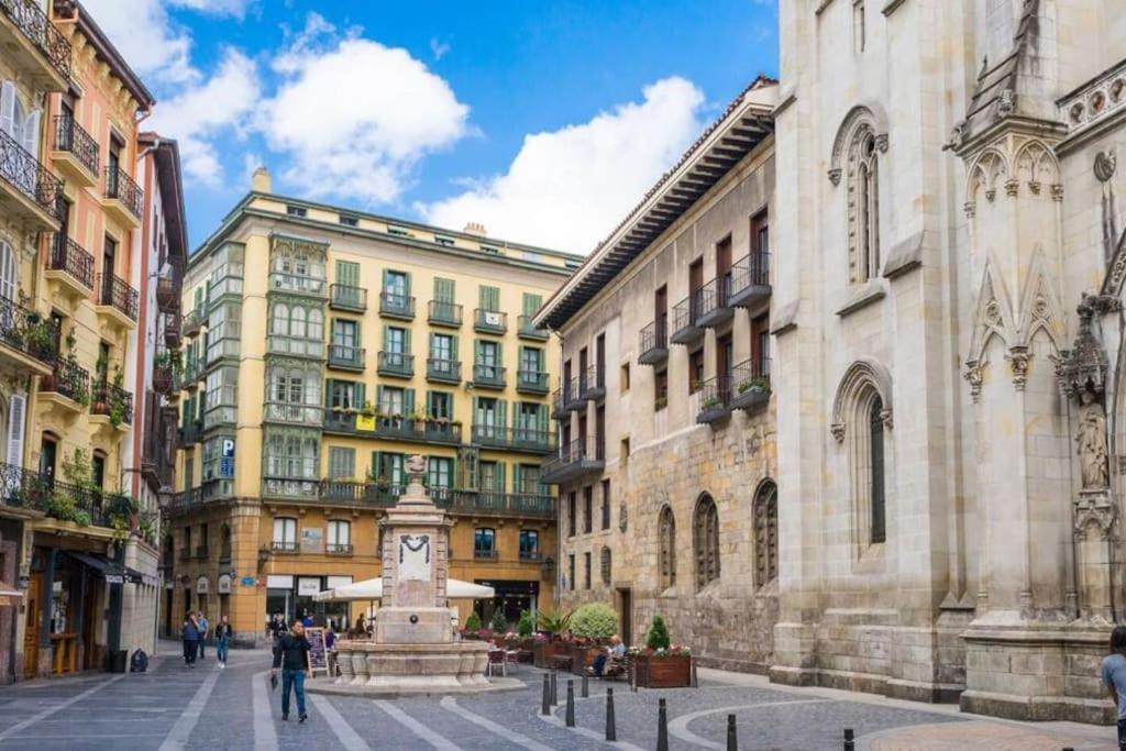 Cultura Y Gastronomia En El Casco Viejo Apartment Bilbao Exterior foto